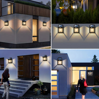 Outdoor Solar Tungsten Wall Light with Motion Sensor IP65