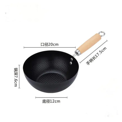 "Mini Non-Stick Iron Frying Pan – Compact Omelette, Frying, and Saucepan for Kitchen"