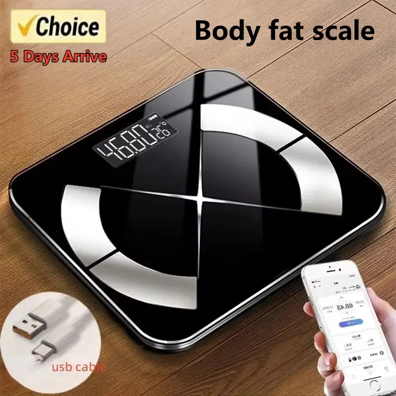 Smart Bluetooth Body Fat Scale with Charging