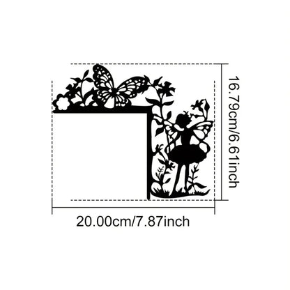 "Modern Metal Toilet Door Sign – 'Thinking Room' Decorative Wall Sculpture"