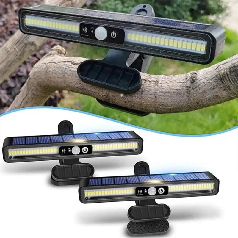Portable Solar Motion Sensor Lights with 36 LEDs – Waterproof Outdoor Fence and Security Lighting