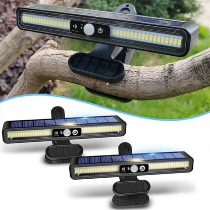 Portable Solar Motion Sensor Lights with 36 LEDs – Waterproof Outdoor Fence and Security Lighting