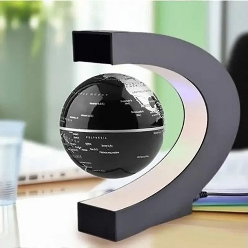 Magnetic Levitating Globe LED Antigravity Lamp with World Map