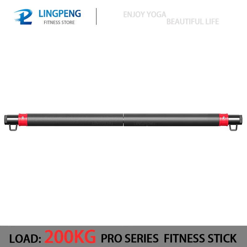 "Complete 5-Tube Resistance Band Set with Door Anchor, Handles, Ankle Straps & Fitness Stick – All-in-One Workout Solution"