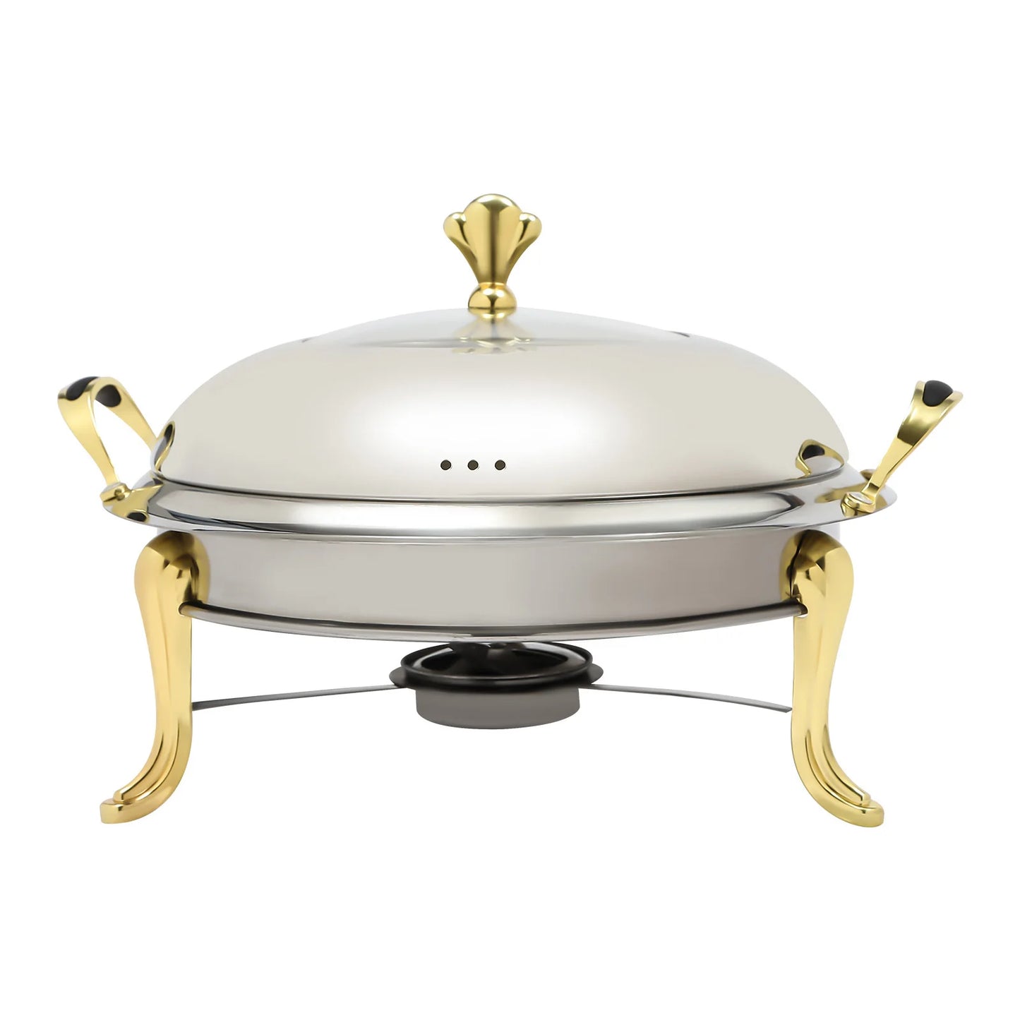 Elegant 26cm Stainless Steel Chafing Dish – Perfect for Buffets & Catering (2.5L)