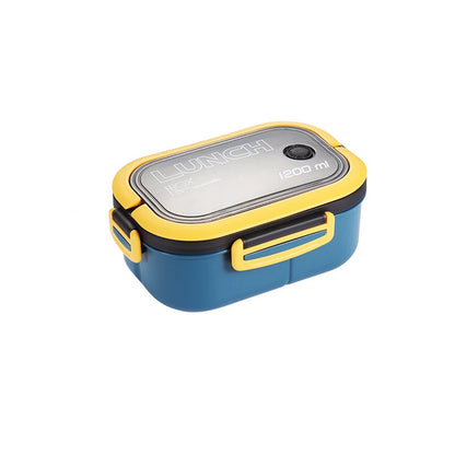 LunchPro: Double Layer Microwaveable Student & Office Lunch Box