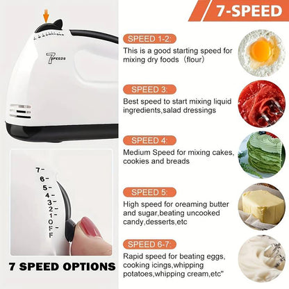 saengQ Handheld electric egg beater