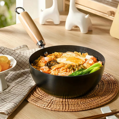 "Mini Non-Stick Iron Frying Pan – Compact Omelette, Frying, and Saucepan for Kitchen"