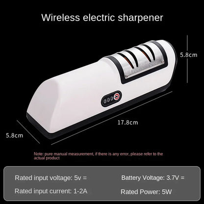 Electric Knife Sharpener – Multifunctional Automatic 4-Gear Professional Kitchen Knife Sharpener