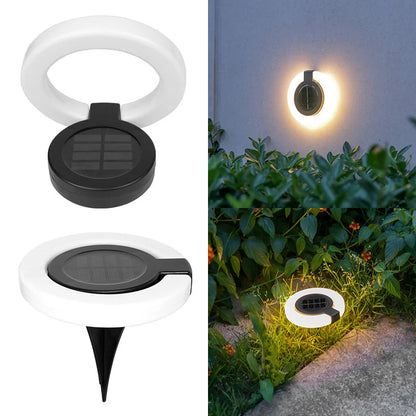 Warm White Solar LED Waterproof Outdoor Lights for Garden & Pathway Walls