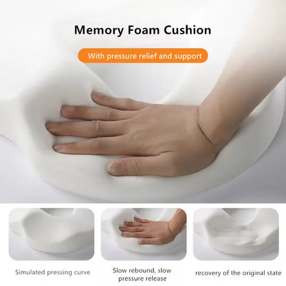 Orthopedic Seat Cushion for Office, Travel, and Home