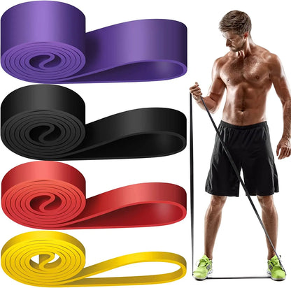 "Heavy Duty Latex Resistance Band for Strength Training, Pull-Up Assistance & Pilates – Premium Exercise Band"