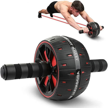 "Big Ab Roller for Core Workout – Abdominal Wheel for Abs, Core Strength & Muscle Toning"