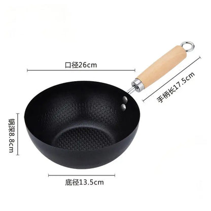 "Mini Non-Stick Iron Frying Pan – Compact Omelette, Frying, and Saucepan for Kitchen"