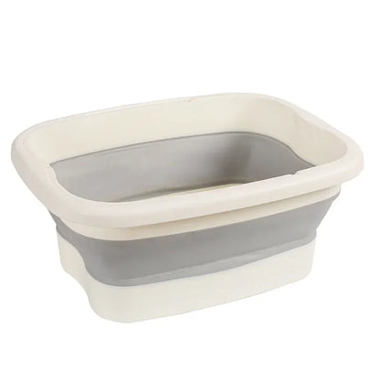 "Foldable Footbath Massage Bucket – Collapsible Foot Soaking Basin for Spa & Pedicure"