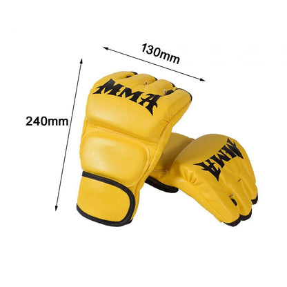 "Kick MMA Boxing Gloves – PU Training Gloves for Men, Women & Kids | Muay Thai, Karate, MMA, and Boxing Equipment"