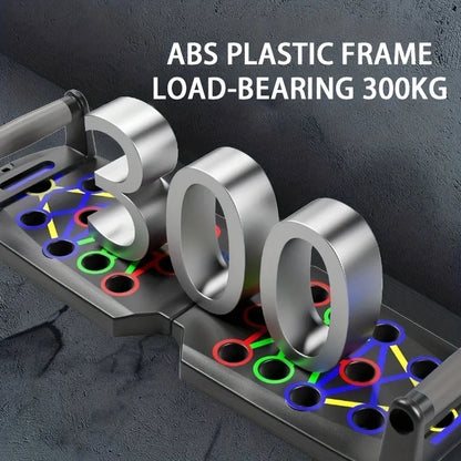 Portable Multifunctional Push-up Board Set – Foldable Fitness Equipment for Full-Body Training