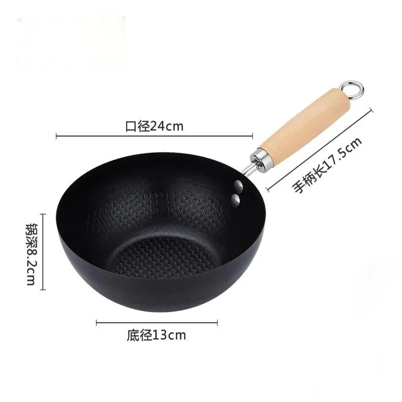 "Mini Non-Stick Iron Frying Pan – Compact Omelette, Frying, and Saucepan for Kitchen"