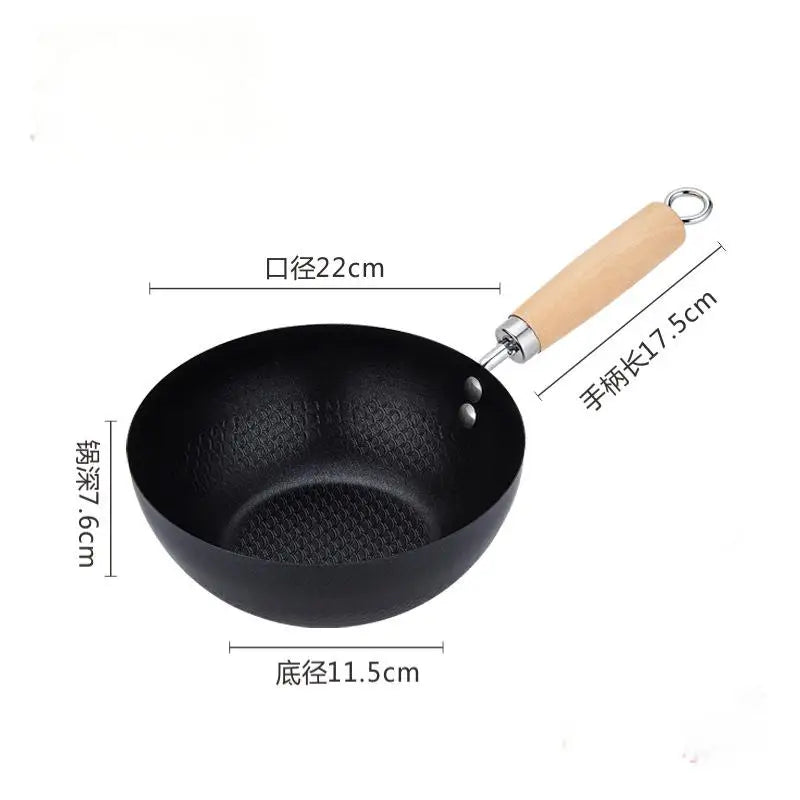 "Mini Non-Stick Iron Frying Pan – Compact Omelette, Frying, and Saucepan for Kitchen"