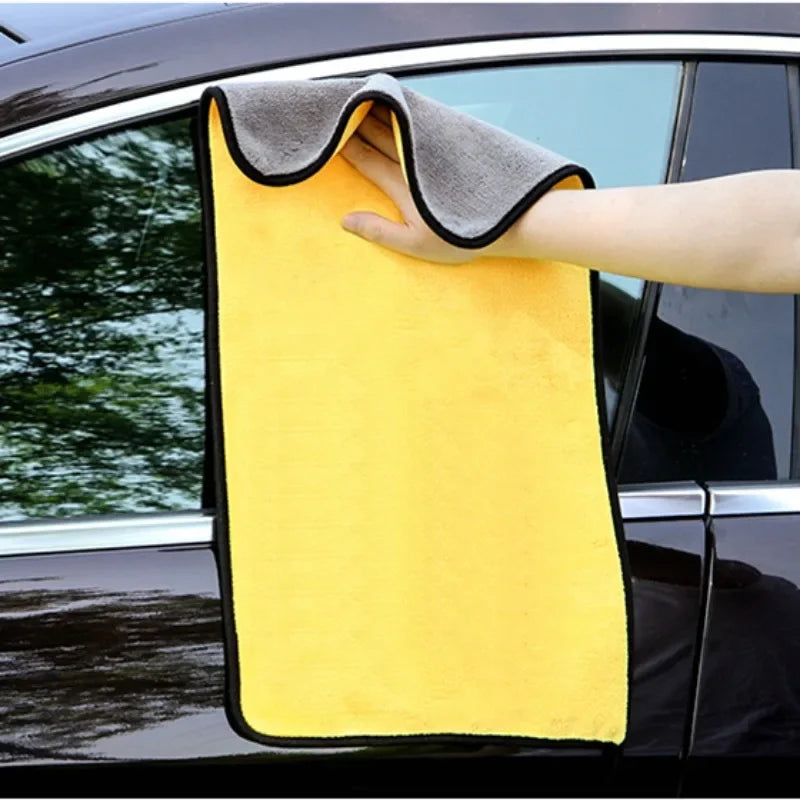 Double-Sided Microfiber Car Towels – Super Absorbent Cleaning & Detailing Cloths