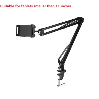 Degree Long Arm Tablet Holder Stand – Adjustable Mount for 4-11 Inch Tablets and Smartphones