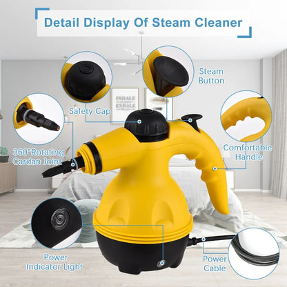 Hand-held High Temperature Steam Cleaner for Kitchen Range Hood Cleaning Home Bathroom