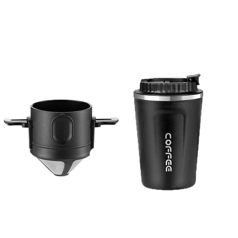 Portable 304 Stainless Steel Coffee Filter & Tea Dripper – Reusable Mug Brewer for Perfect Flavor