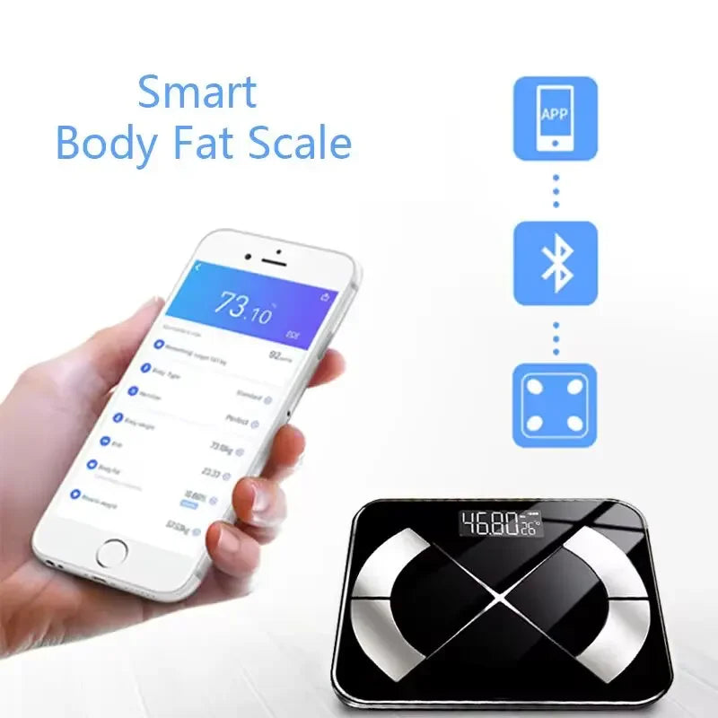 Smart Bluetooth Body Fat Scale with Charging