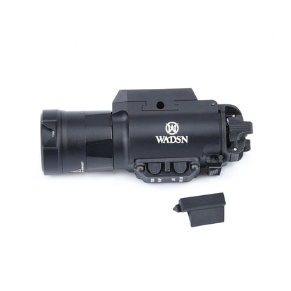 WADSN Tactical LED Weapon Light – Aluminum Rail-Mounted Flashlight for 20mm Picatinny (Surefire X300/X300U Compatible)