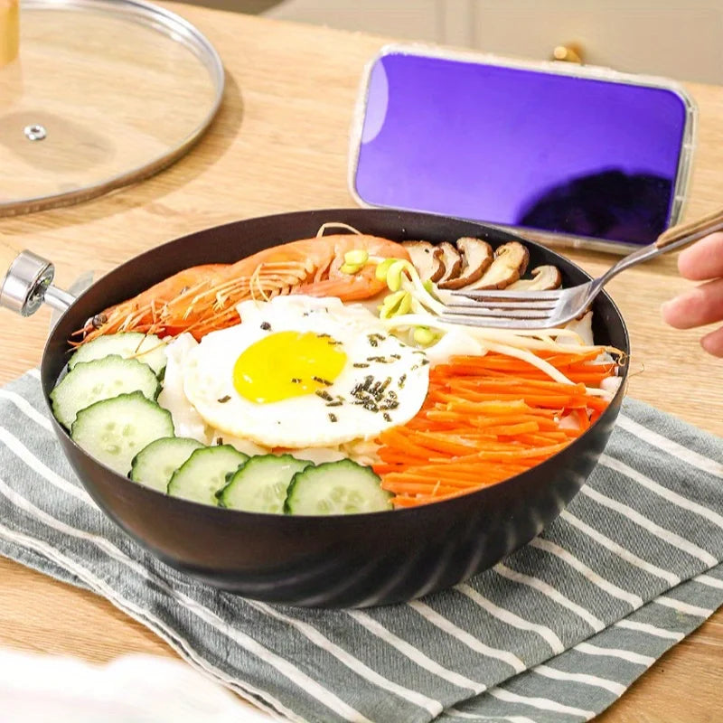 "Mini Non-Stick Iron Frying Pan – Compact Omelette, Frying, and Saucepan for Kitchen"