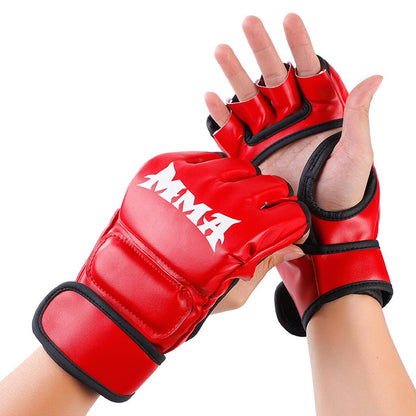 "Kick MMA Boxing Gloves – PU Training Gloves for Men, Women & Kids | Muay Thai, Karate, MMA, and Boxing Equipment"