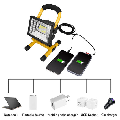 LED Rechargeable Portable Work Light 60W.