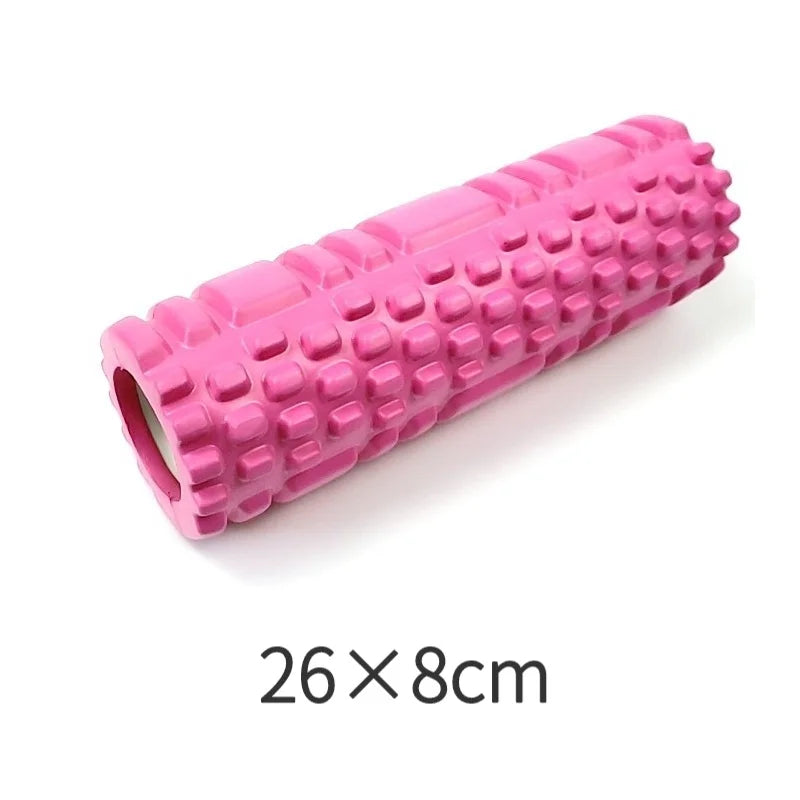 "Foam Massage Roller – Hollow Yoga Column for Muscle Relaxation & Sports Rehabilitation"