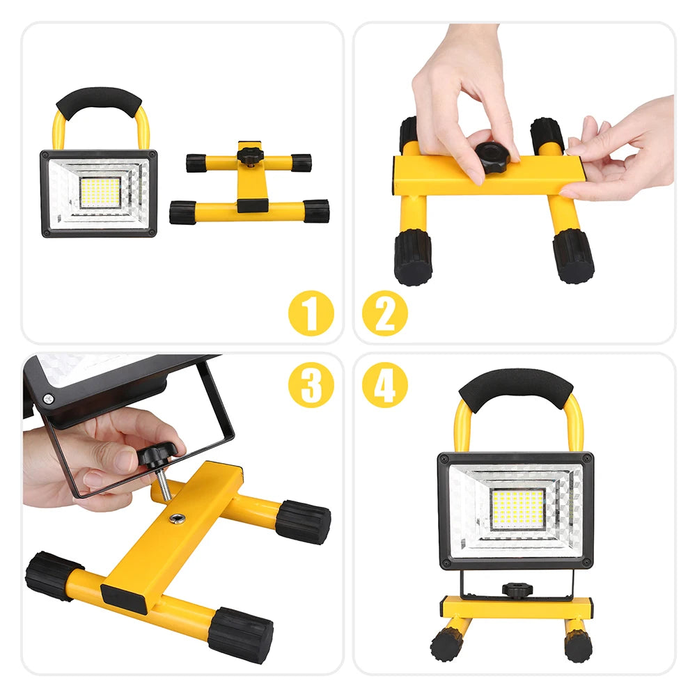 LED Rechargeable Portable Work Light 60W.