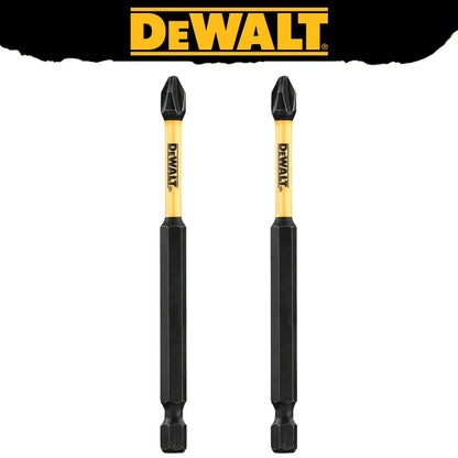 DEWALT 4-Piece Drill Bit and Extension Set with Magnetic Ring Sleeve (PH2/SL8, 57mm, 89mm)