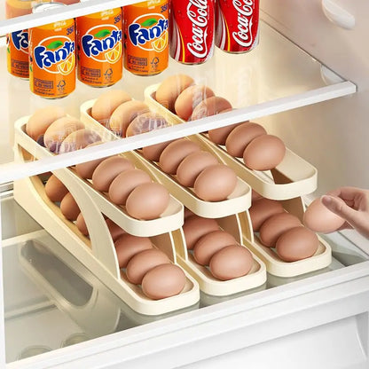 Automatic Rolling Double-Layer Egg Dispenser