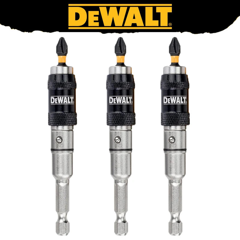 DEWALT 4-Piece Drill Bit and Extension Set with Magnetic Ring Sleeve (PH2/SL8, 57mm, 89mm)