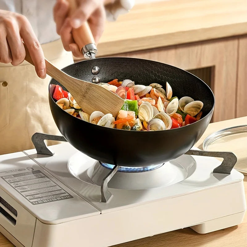 "Mini Non-Stick Iron Frying Pan – Compact Omelette, Frying, and Saucepan for Kitchen"