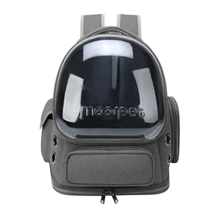 Transparent Pet Cat Carrier Backpack – Breathable Outdoor Travel Bag for Cats & Small Dogs