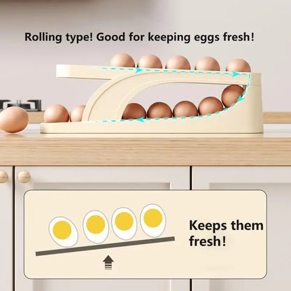 Automatic Rolling Double-Layer Egg Dispenser