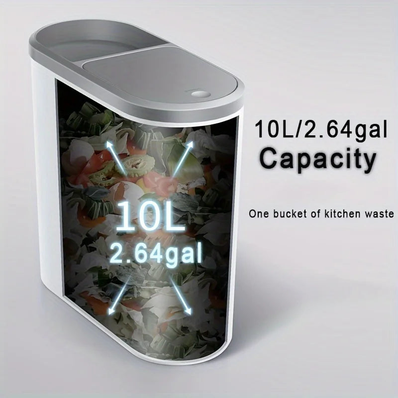 SilentSpace 10L Compact Garbage Bin