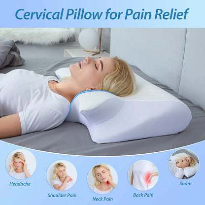 Orthopedic Memory Foam Sleep Pillow