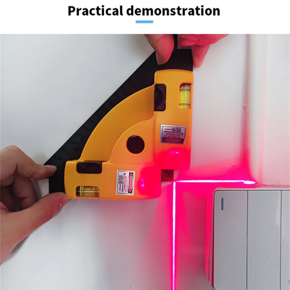 Infrared Laser Level for Accurate Vertical and Horizontal Line Alignment