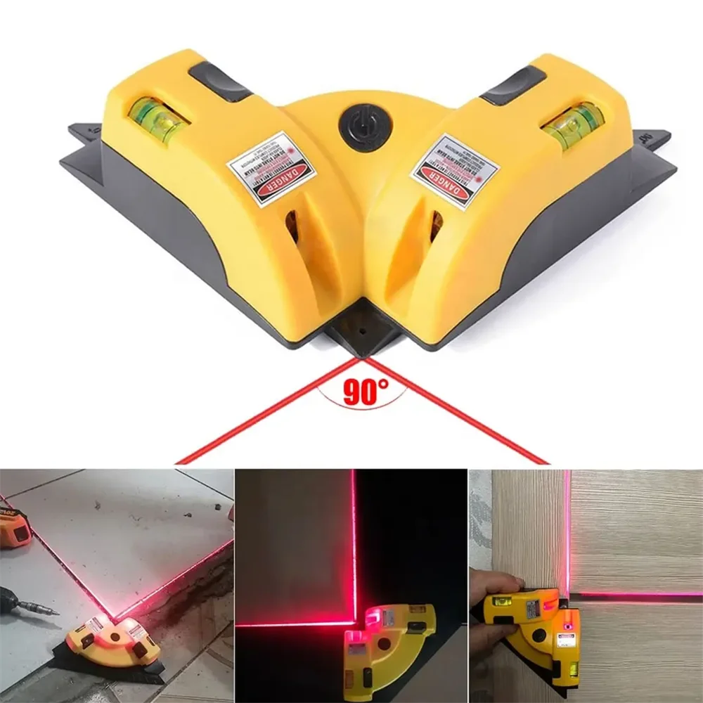 Infrared Laser Level for Accurate Vertical and Horizontal Line Alignment