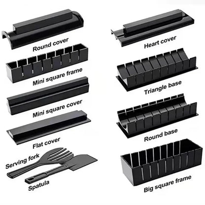Sushi Making Kit - Multifunctional Mold for Rice Balls, Rolls, and Cakes