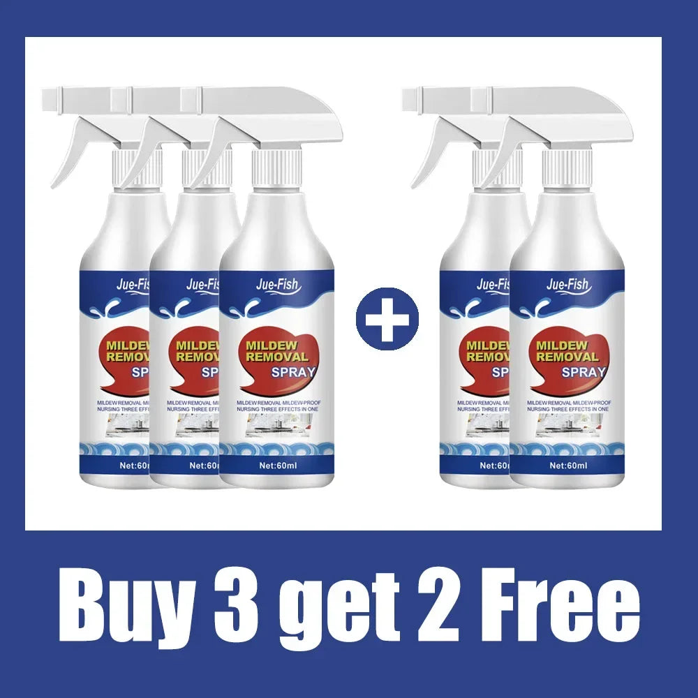 Wall Mildew Remover Spray – Powerful Mold and Stain Cleaner with Long-Lasting Protection